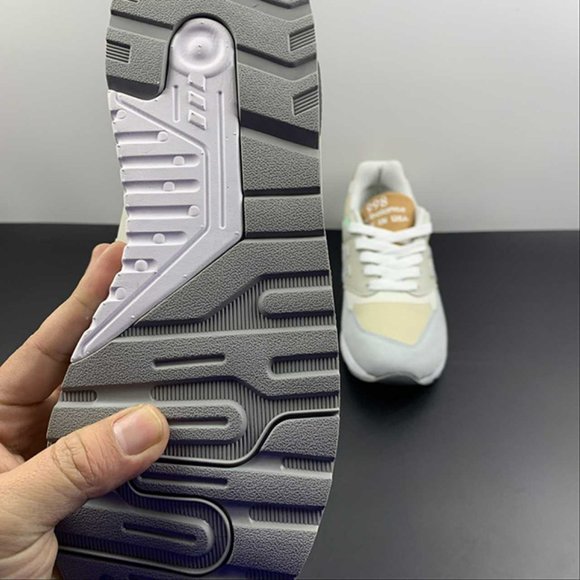 New Balance 998 White Tan Mens Sneakers - Picture 14 of 15